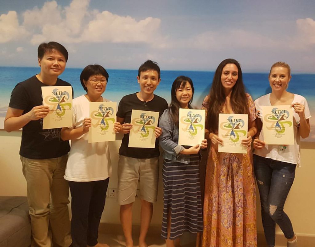 Reiki class pic